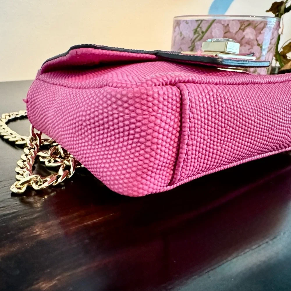 Juicy Couture Emblazon Mini Crossbody Bag Pink NWOT